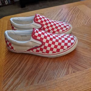 Vans Checkerboard slip ons